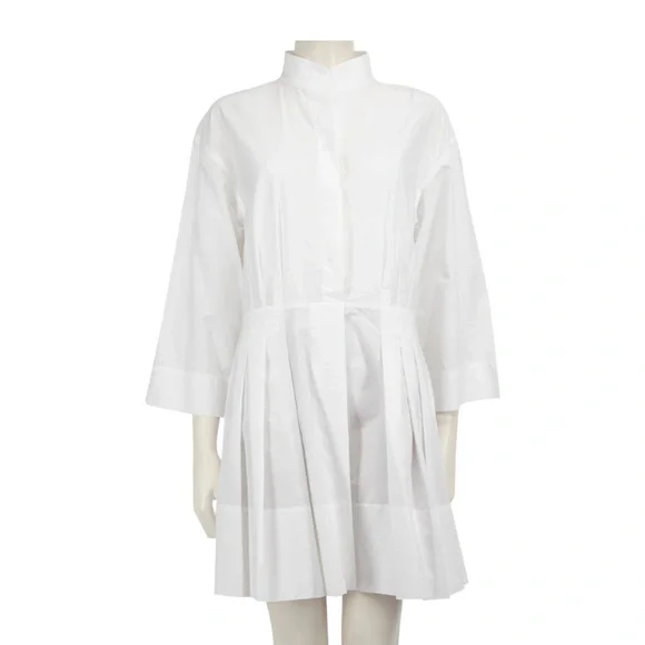 green emerald velvet dress Vince Women's Fitted Band Collar Mini Dress, Optic White, XX-Small :  Amazon.sg: Fashion